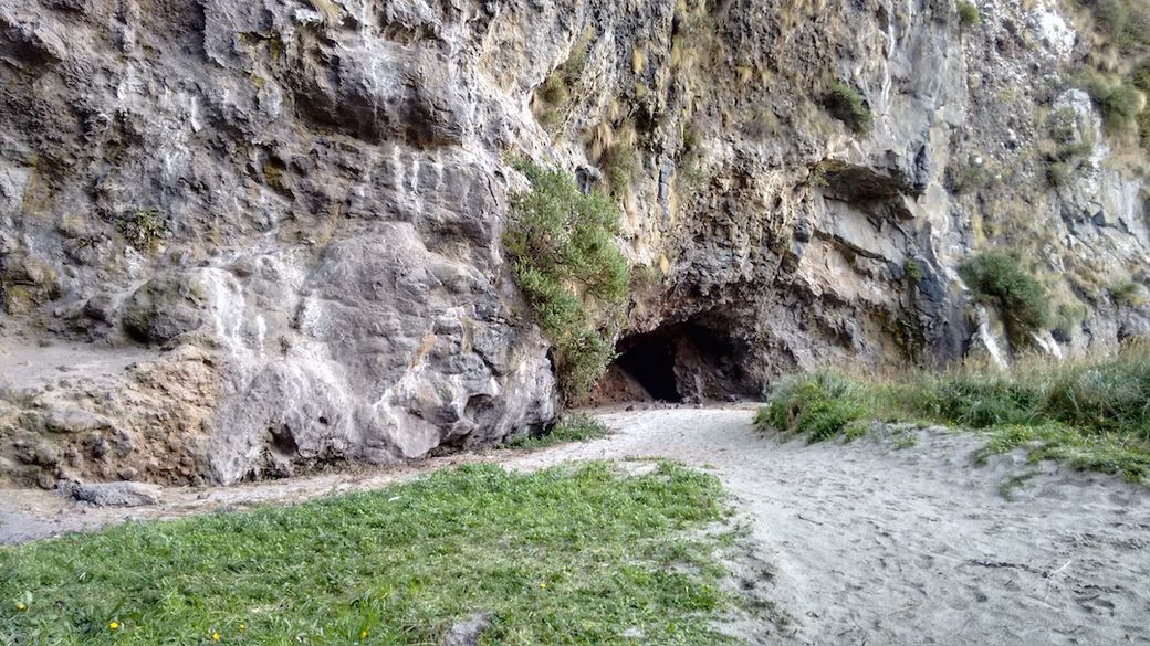 Cave near the beach