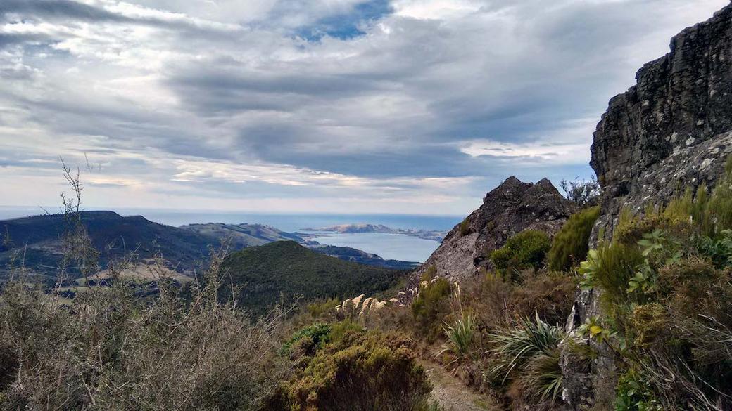 Path near the summit