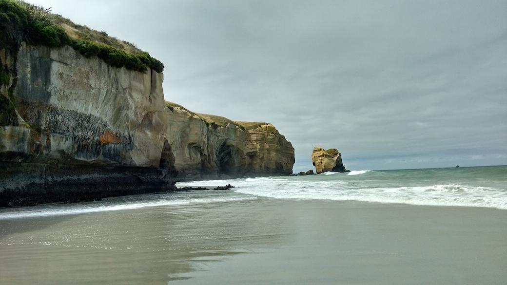 View from the beach